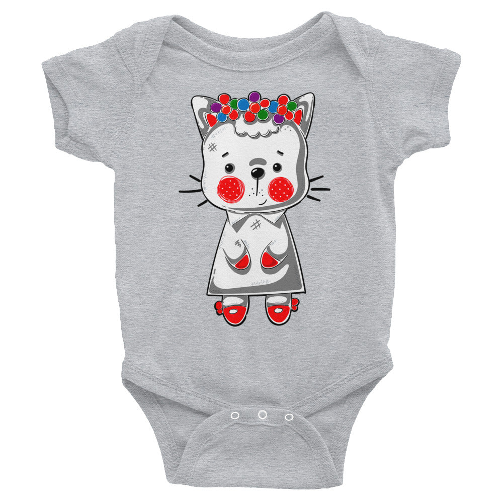 Cute Baby Kitty Cat Bodysuit, No. 0276