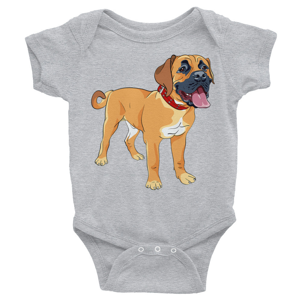 Cute Boerboel Dog Bodysuit, No. 0250