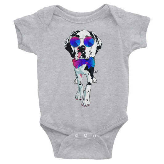 Cute Spotted Great Dane Dog Bodysuit, No. 0557