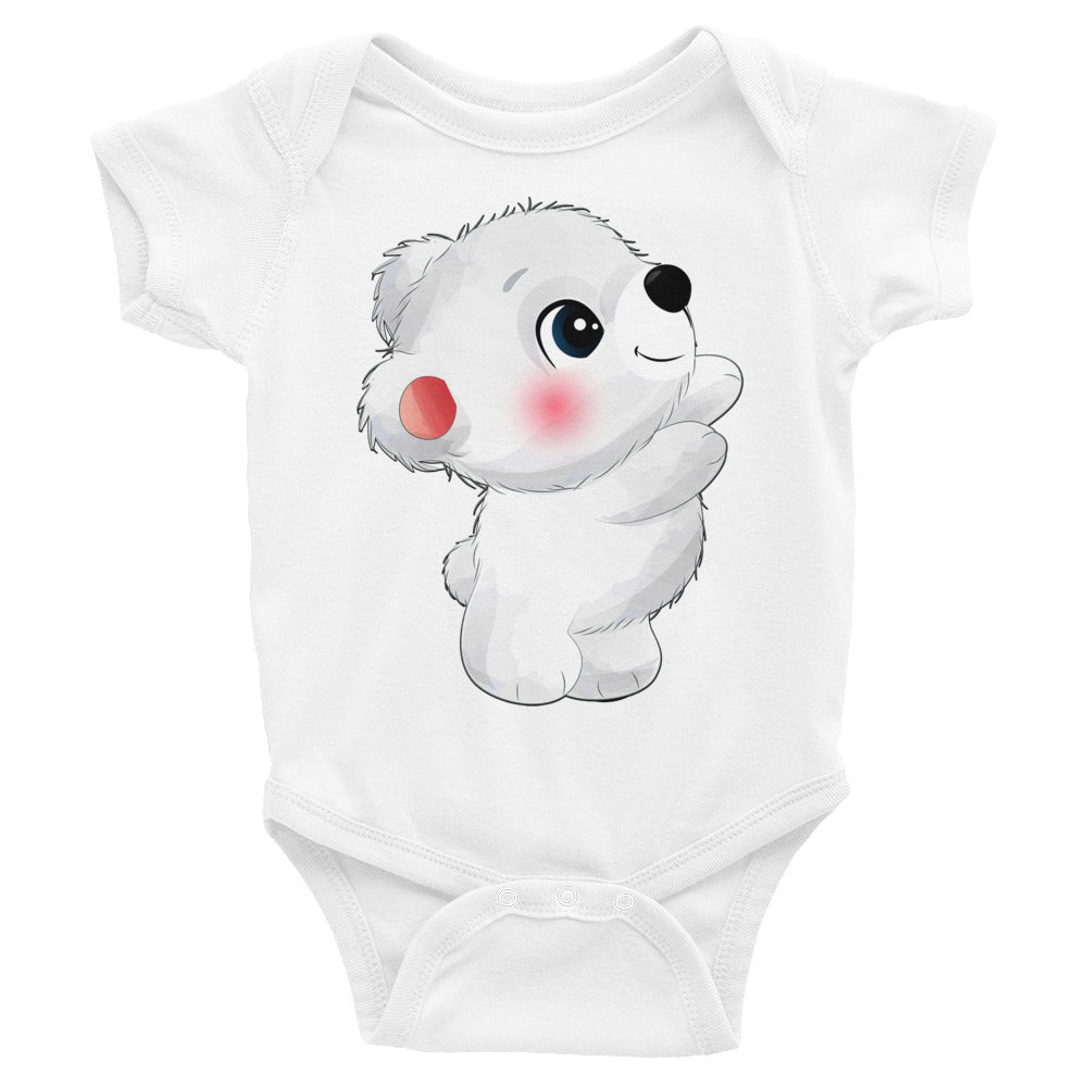 Charming Polar Bear Bodysuit, No. 0021