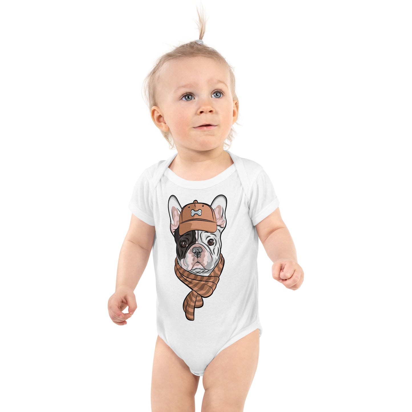 Cool French Bulldog Dog Bodysuit, No. 0130