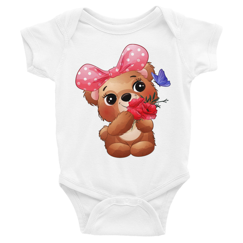 Cute Bear Bodysuit, No. 0027