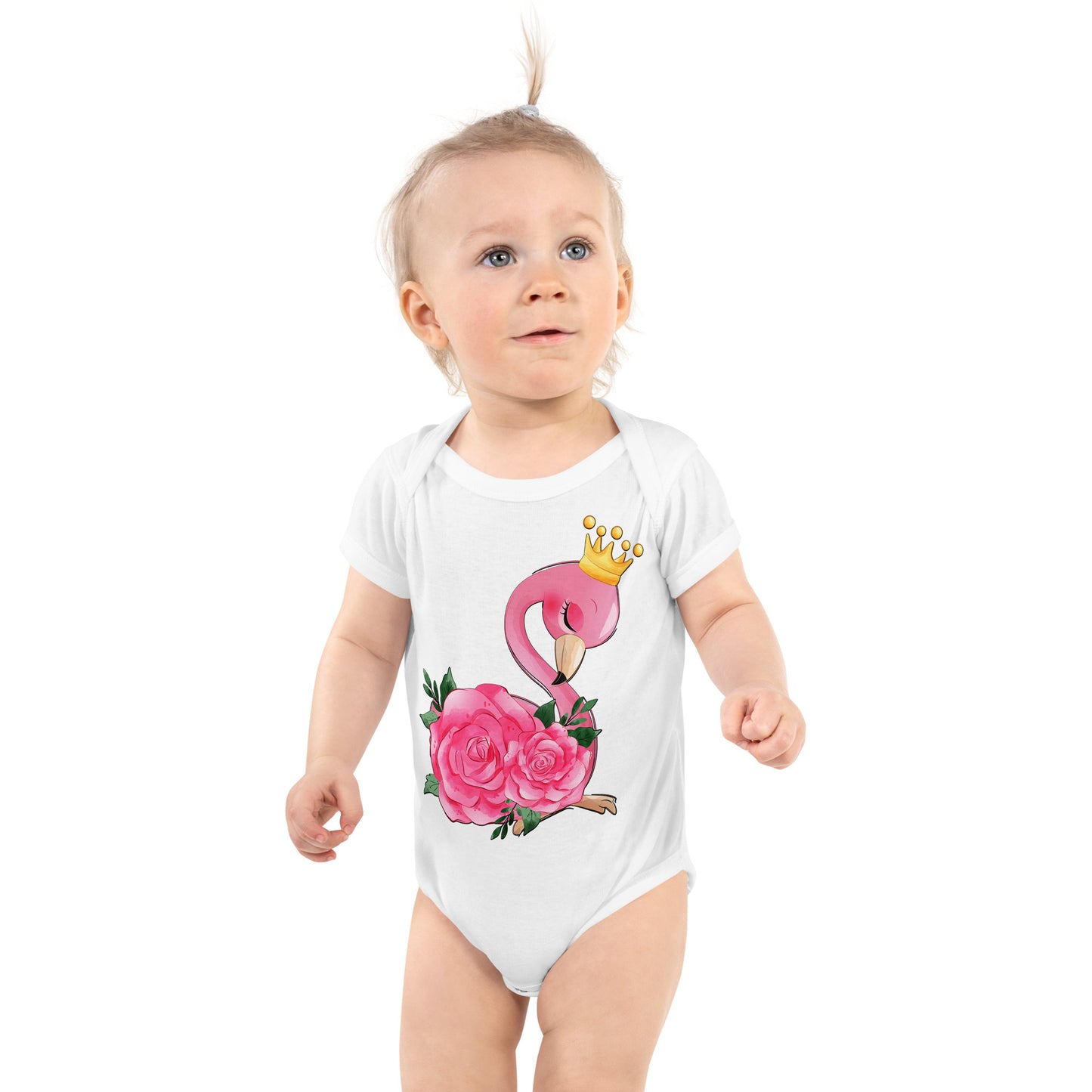 Cute Flamingo Bodysuit, No. 0079