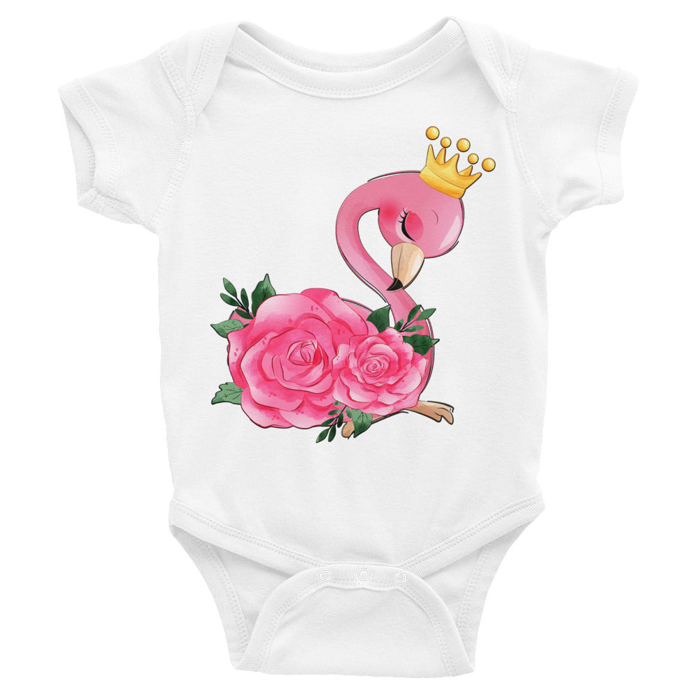 Cute Flamingo Bodysuit, No. 0079