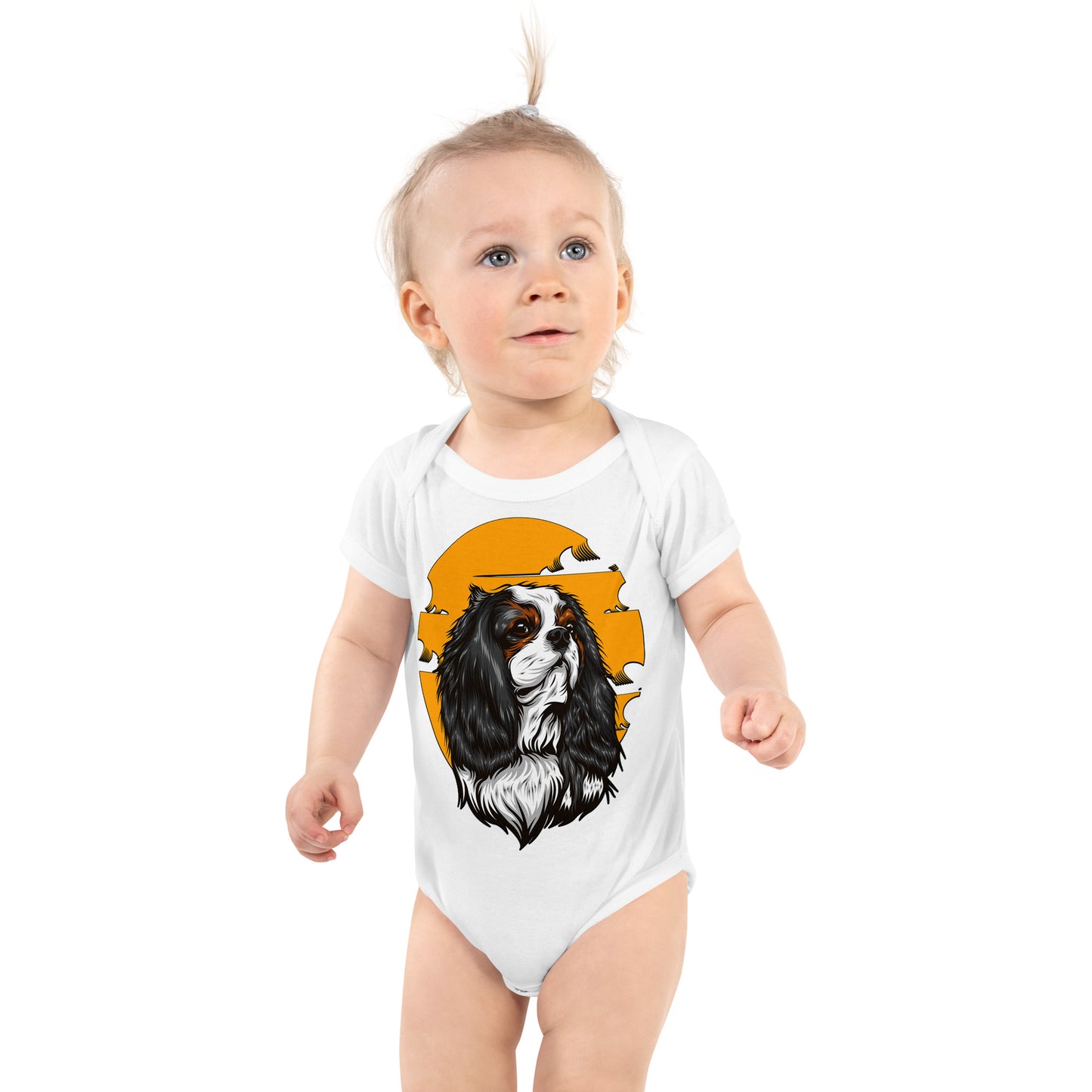 Cool Dog Portrait Bodysuit, No. 0123