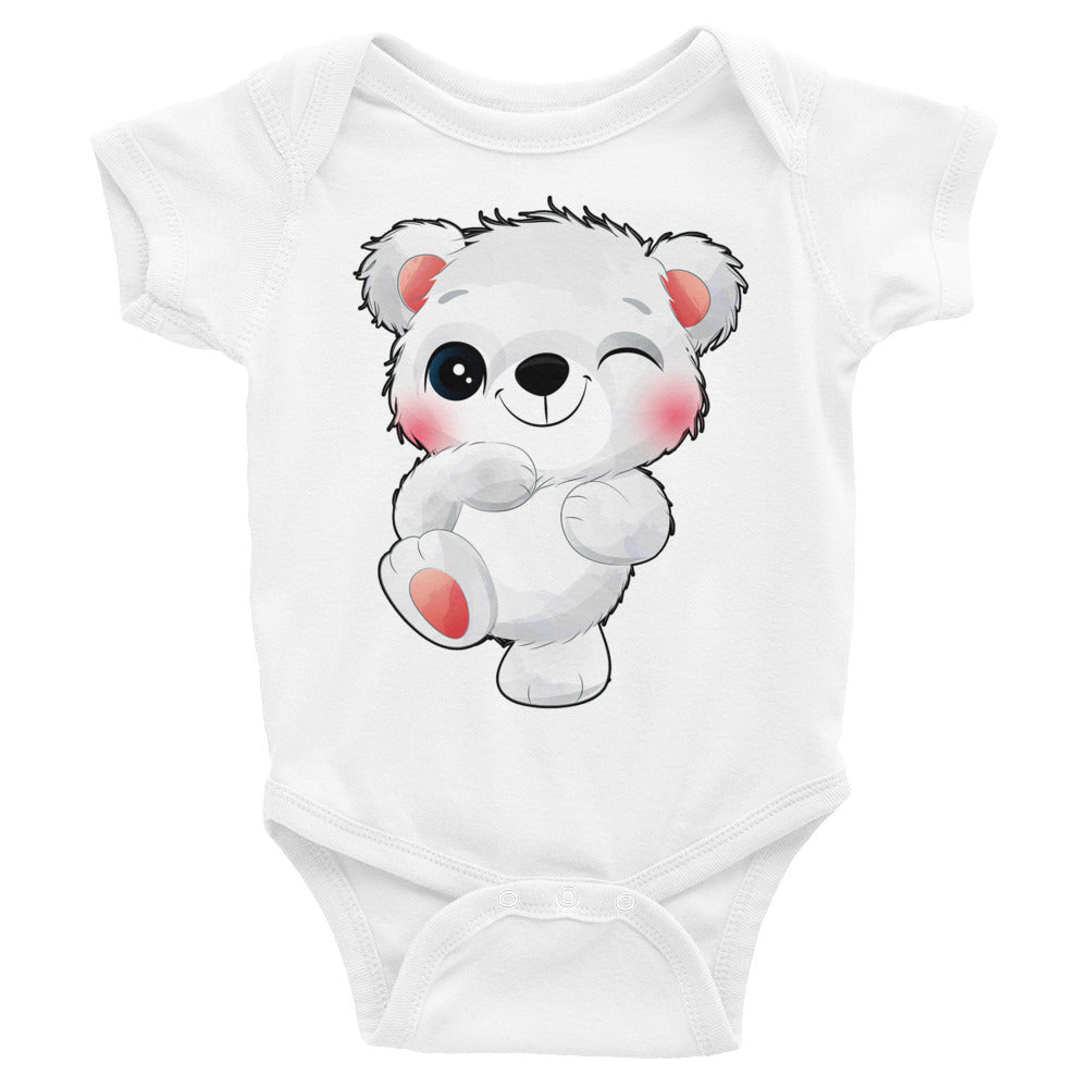 Funny Polar Bear Bodysuit, No. 0016