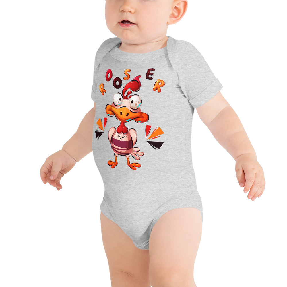 Crazy Rooster Bodysuit, No. 0263