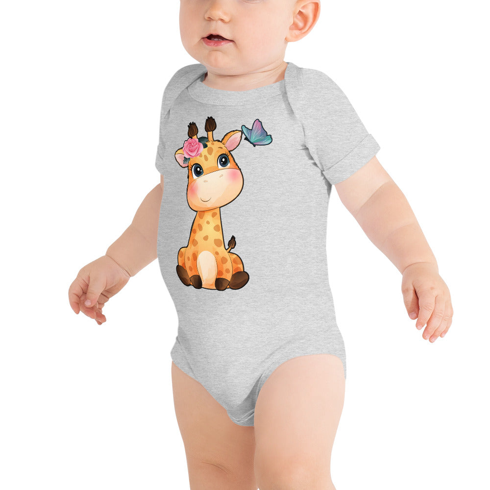 Cute Giraffe Bodysuit, No. 0030