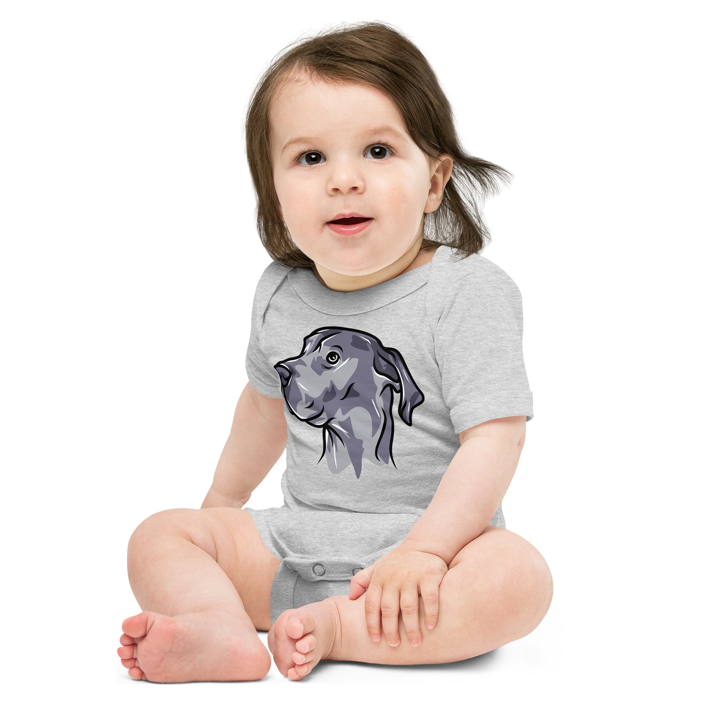 Cool Great Dane Dog Bodysuit, No. 0131