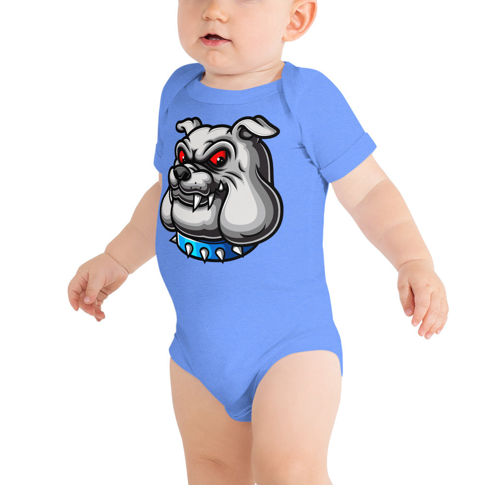 Cool Bulldog Dog Bodysuit, No. 0118