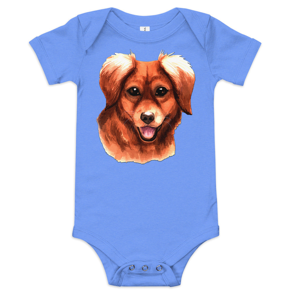 Cool Dog Portrait Bodysuit, No. 0576