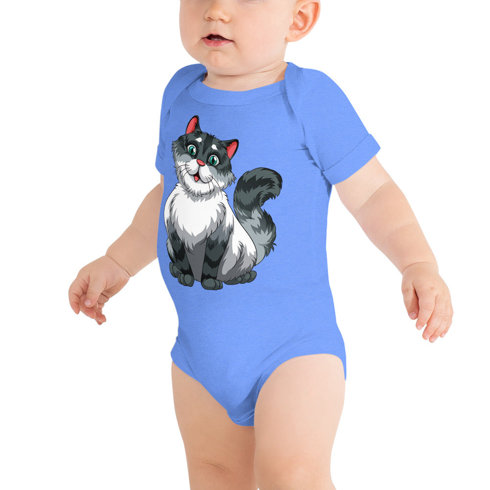 Cute Cat Bodysuit, No. 0172