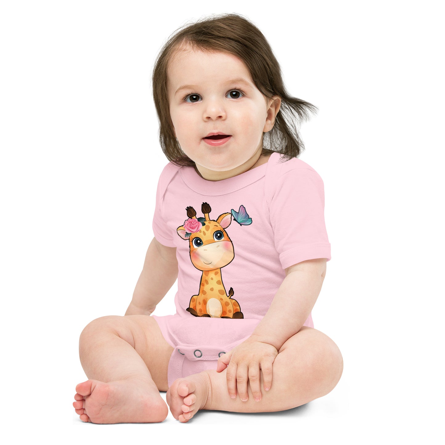 Cute Giraffe Bodysuit, No. 0030