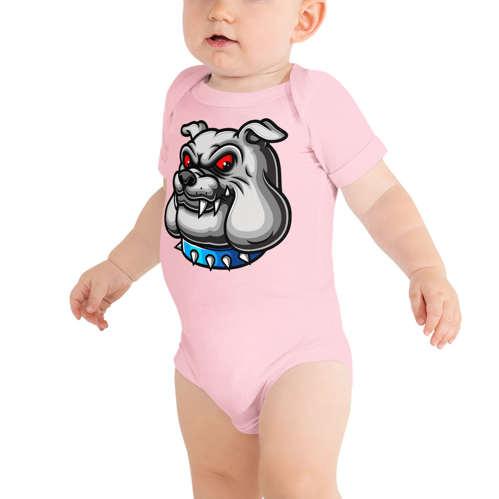 Cool Bulldog Dog Bodysuit, No. 0118