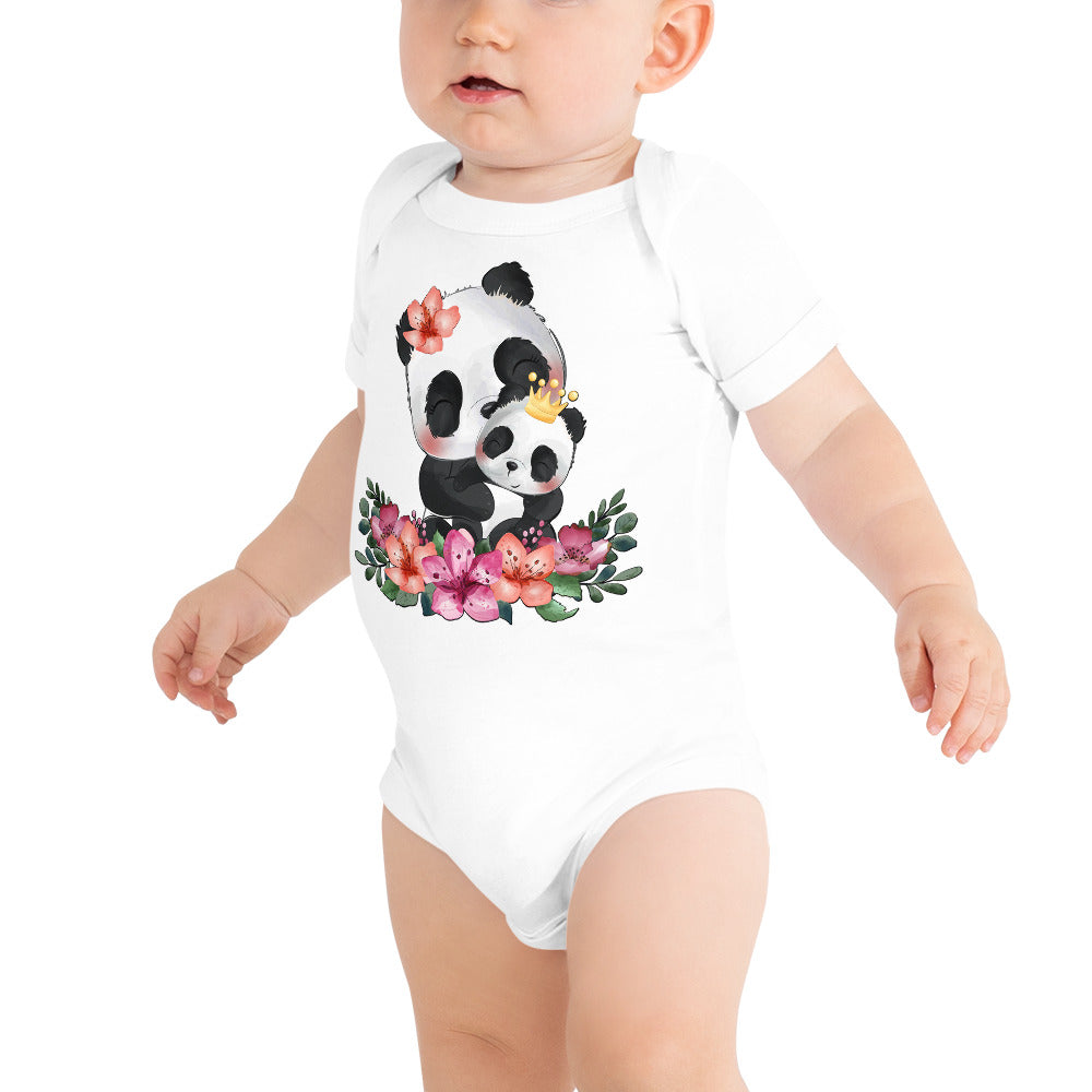 Cool Panda Mom and Baby Bodysuit, No. 0070