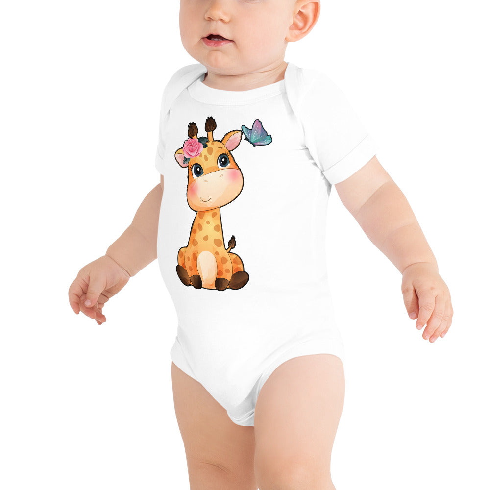 Cute Giraffe Bodysuit, No. 0030