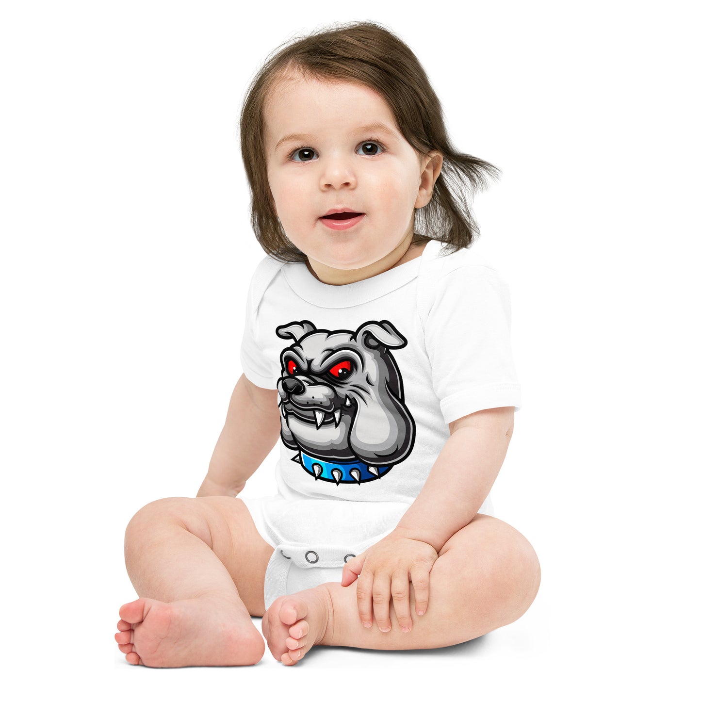 Cool Bulldog Dog Bodysuit, No. 0118