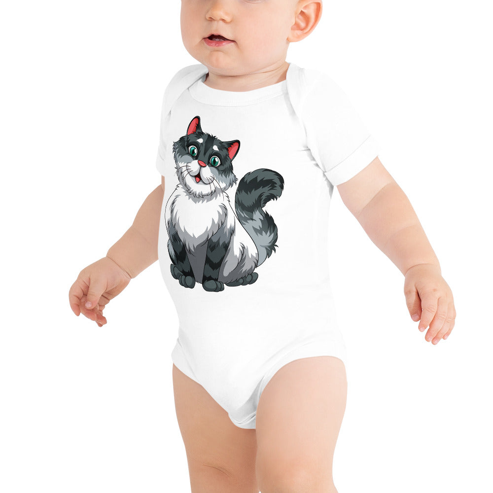 Cute Cat Bodysuit, No. 0172