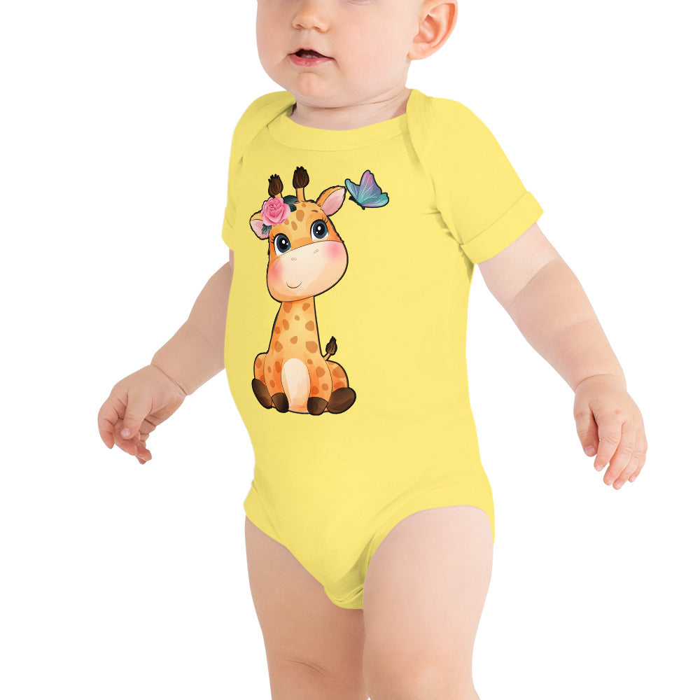 Cute Giraffe Bodysuit, No. 0030