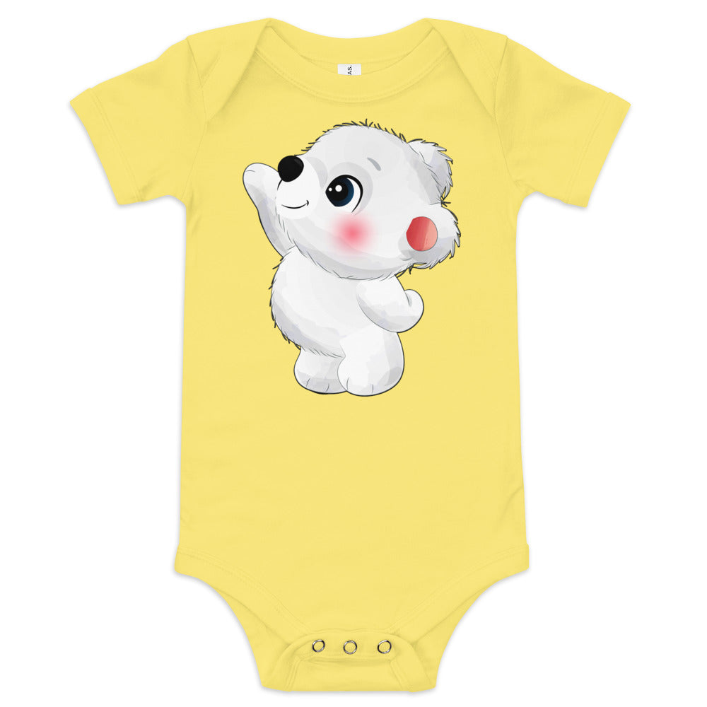 Adorable Polar Bear Bodysuit, No. 0020