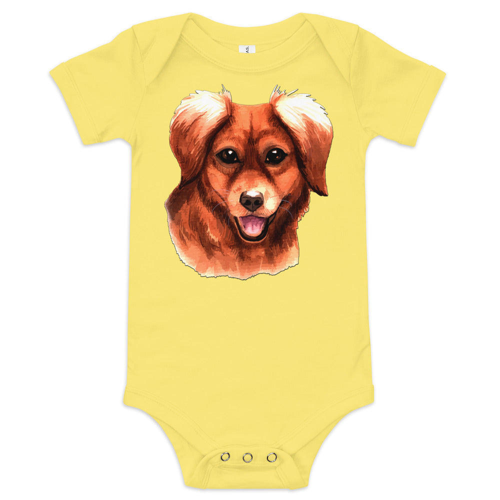 Cool Dog Portrait Bodysuit, No. 0576