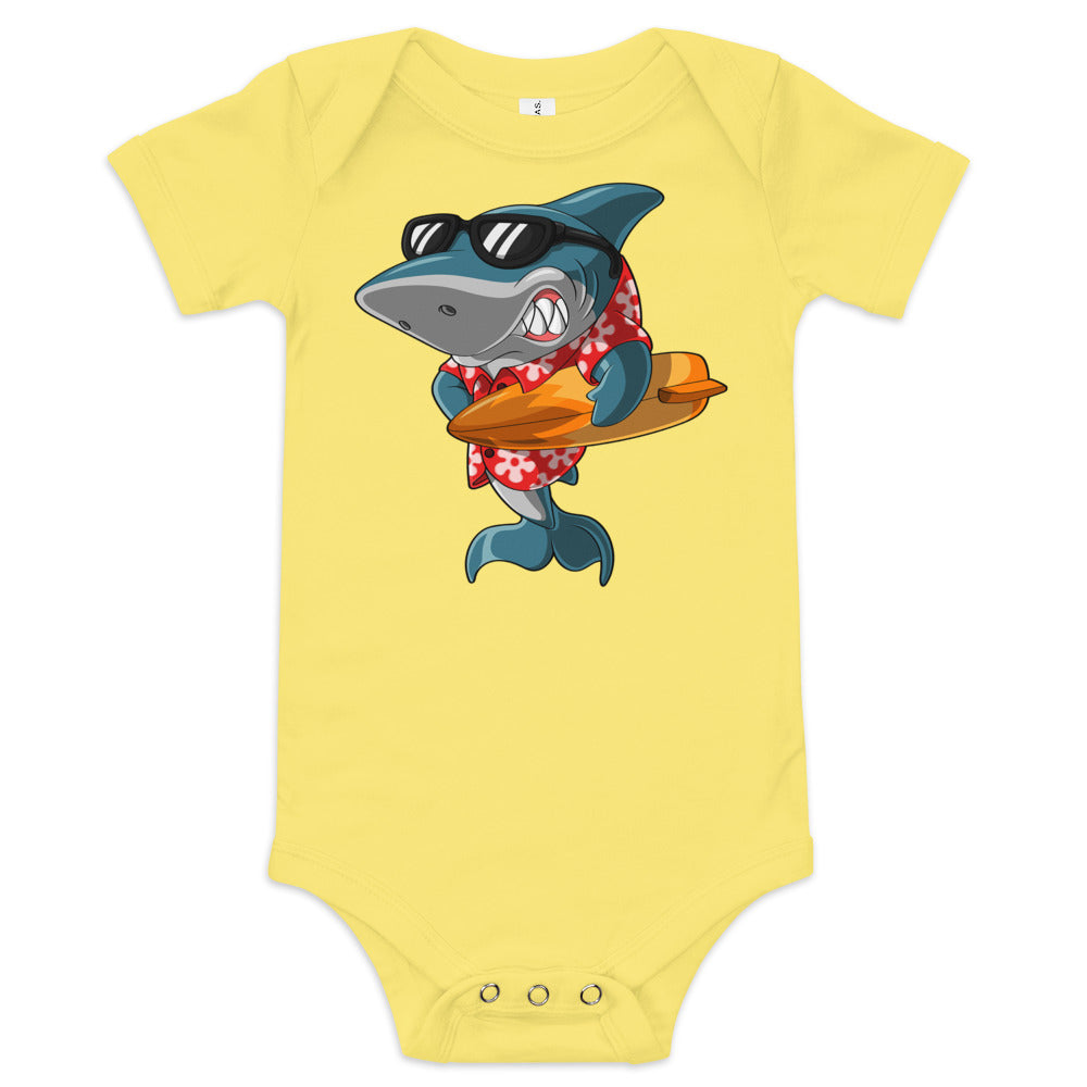 Cool Shark Surfing Bodysuit, No. 0133