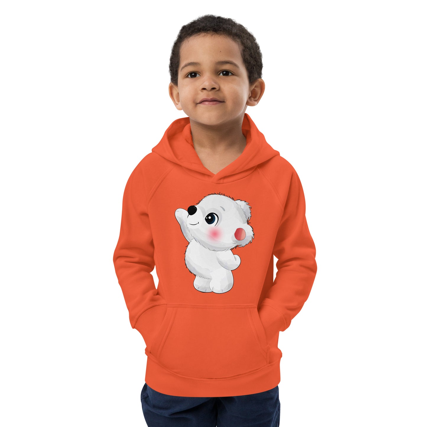 Adorable Polar Bear Hoodie, No. 0020