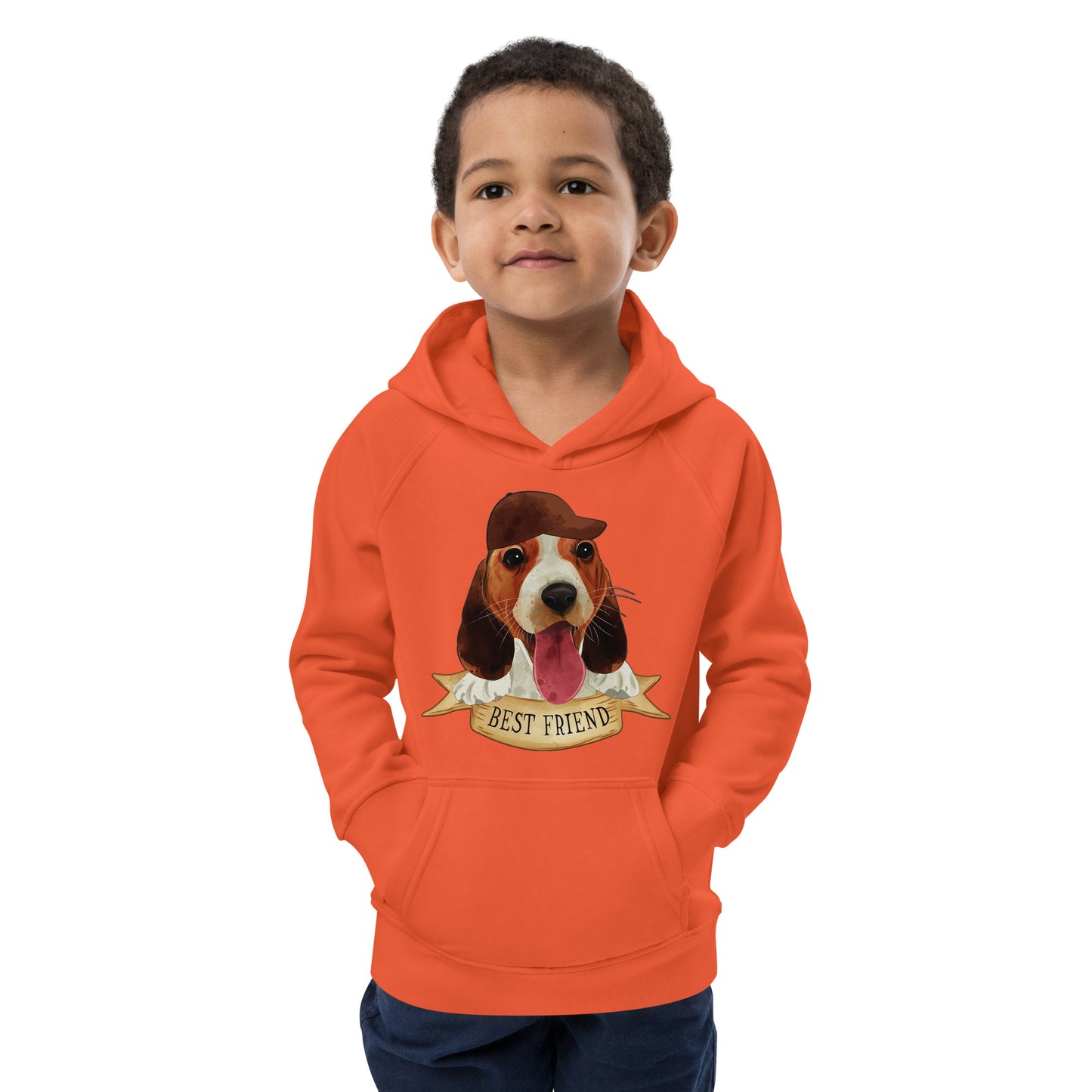 Cute Beagle Dog Hoodie, No. 0279