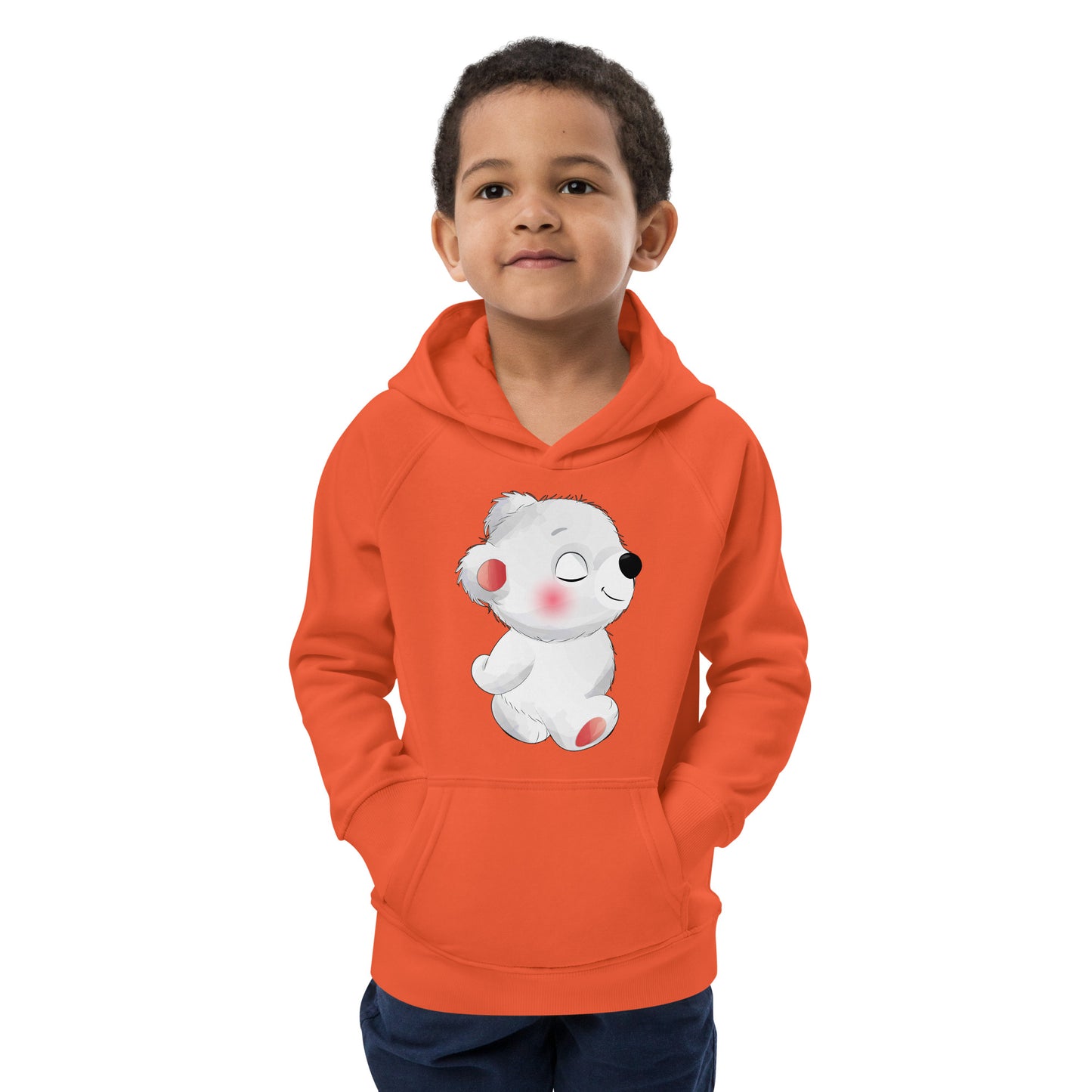 Pretty Polar Bear Hoodie, No. 0017