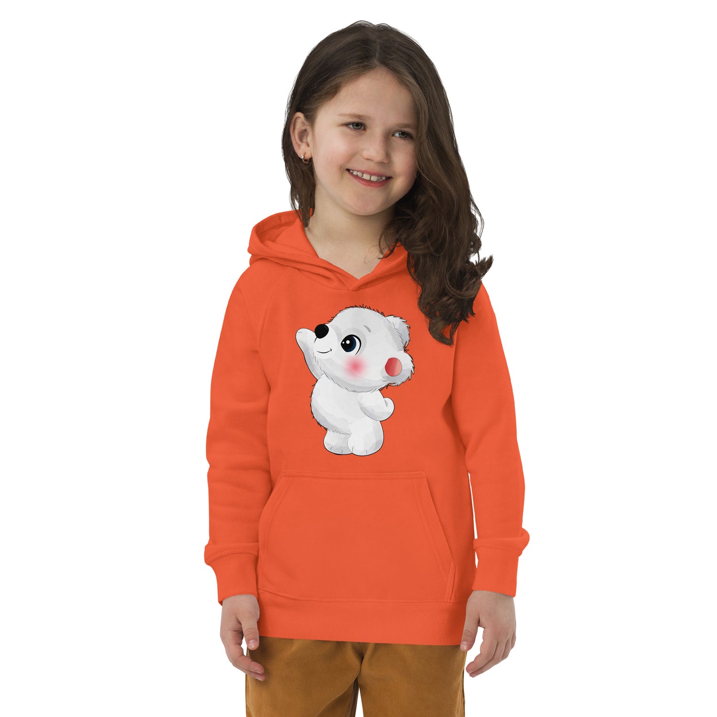 Adorable Polar Bear Hoodie, No. 0020