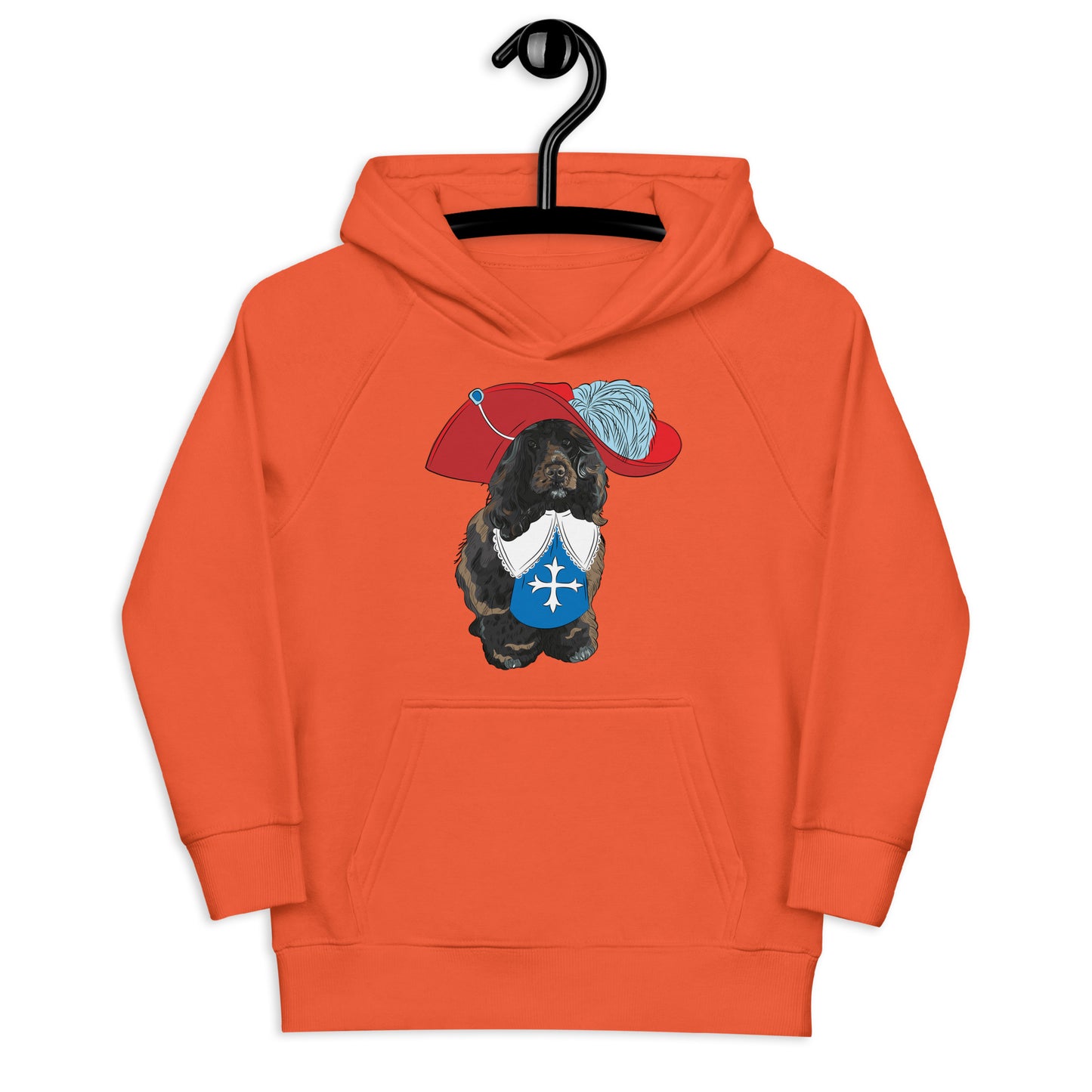 Portuguese Water Dog as Musketeer Hoodie, No. 0559