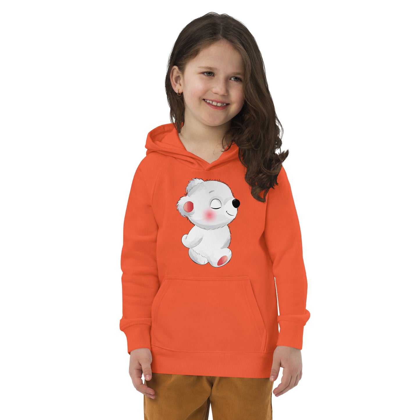 Pretty Polar Bear Hoodie, No. 0017