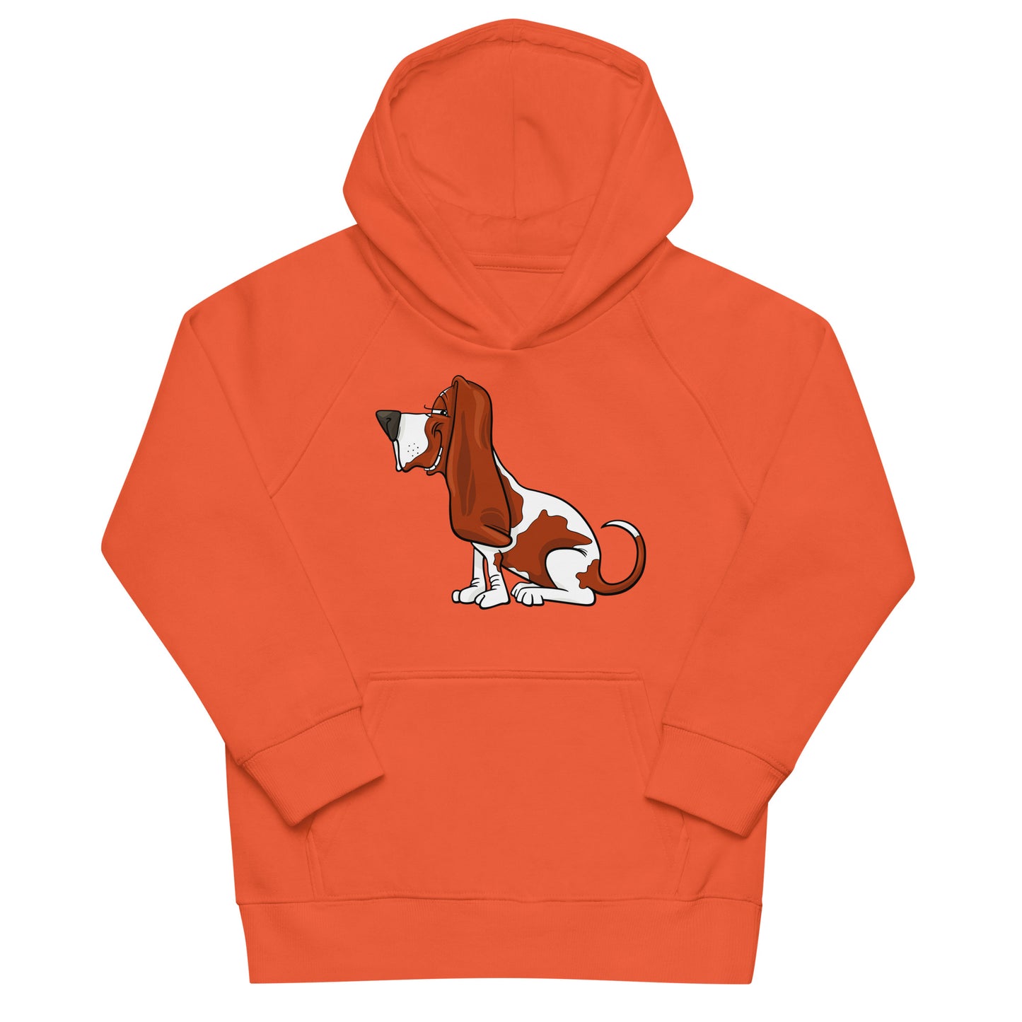 Cute Basset Hound Dog Hoodie, No. 0150