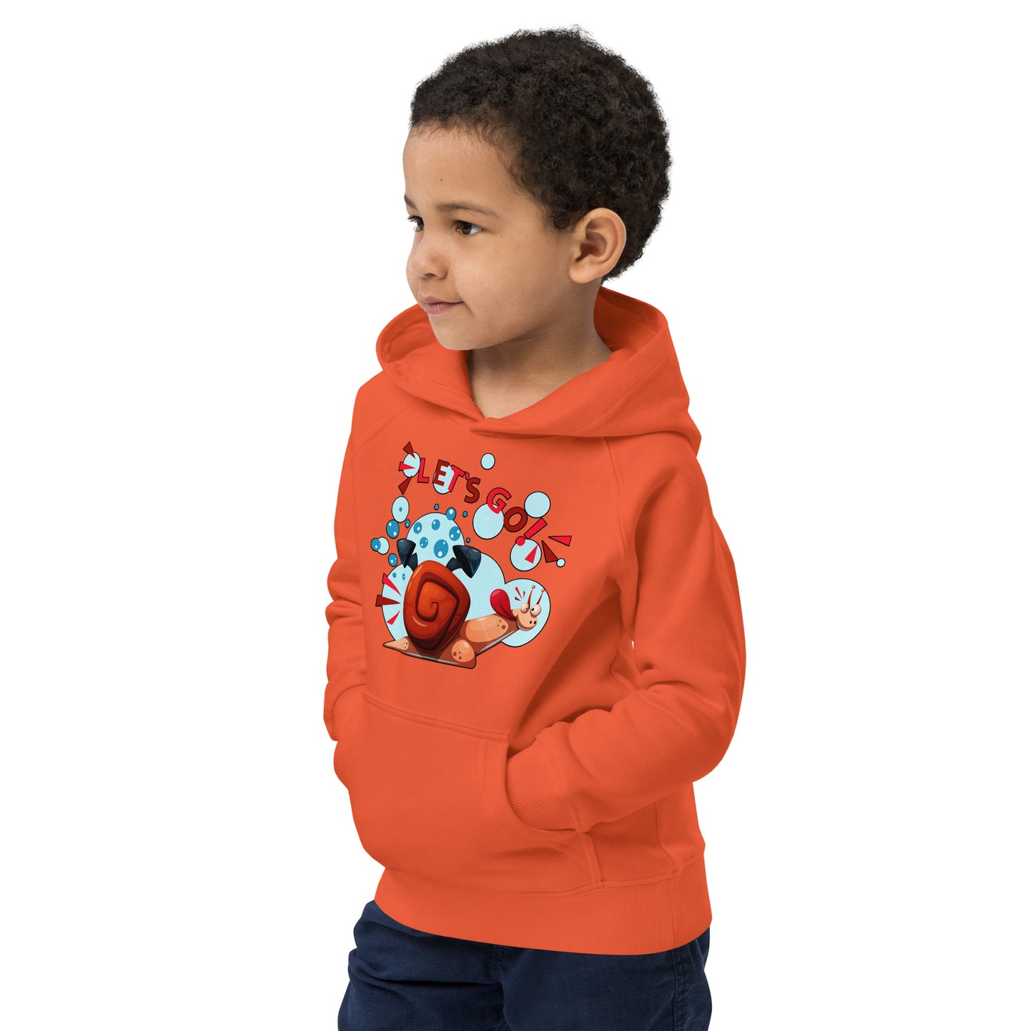 Funny Snail Hoodie, No. 0455