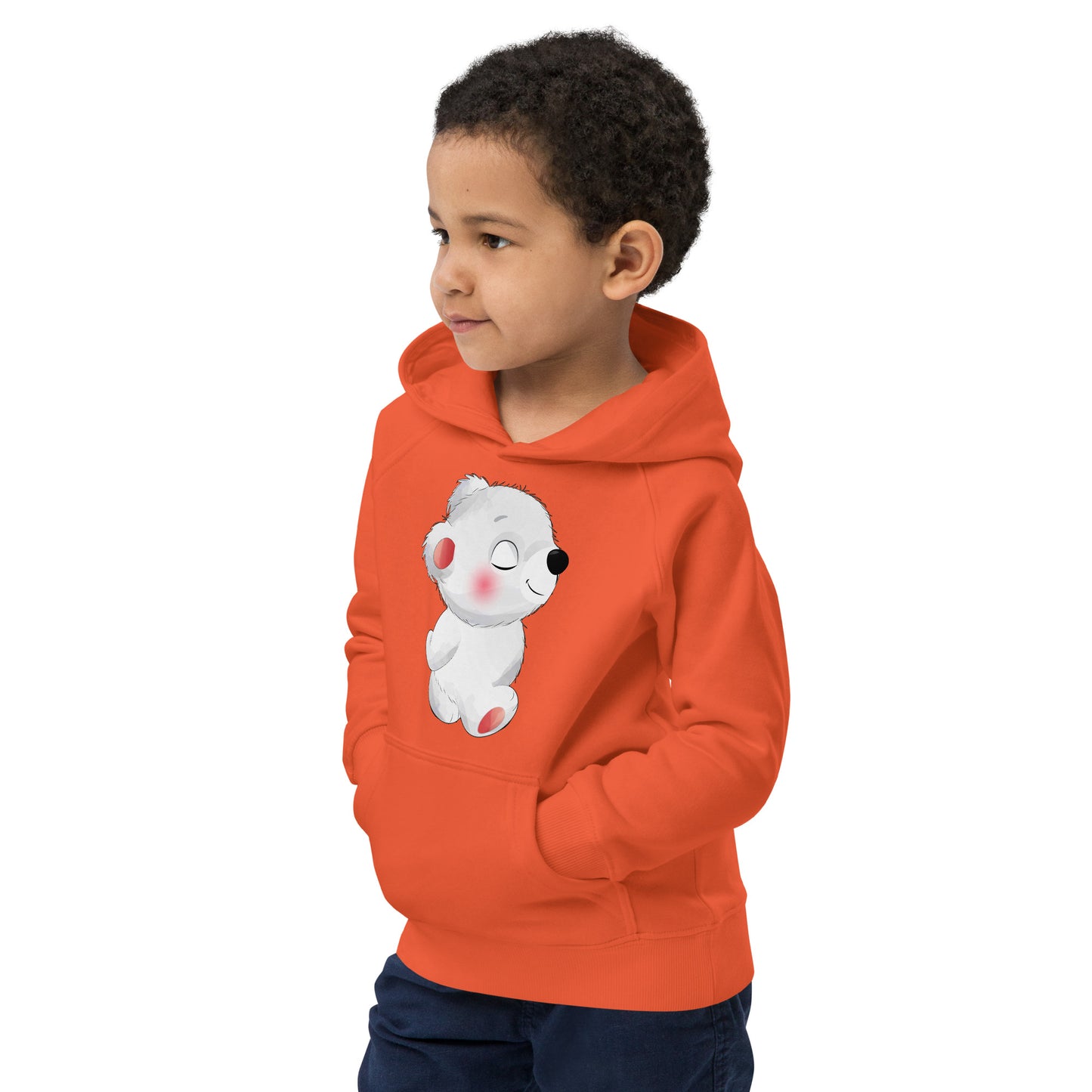 Pretty Polar Bear Hoodie, No. 0017