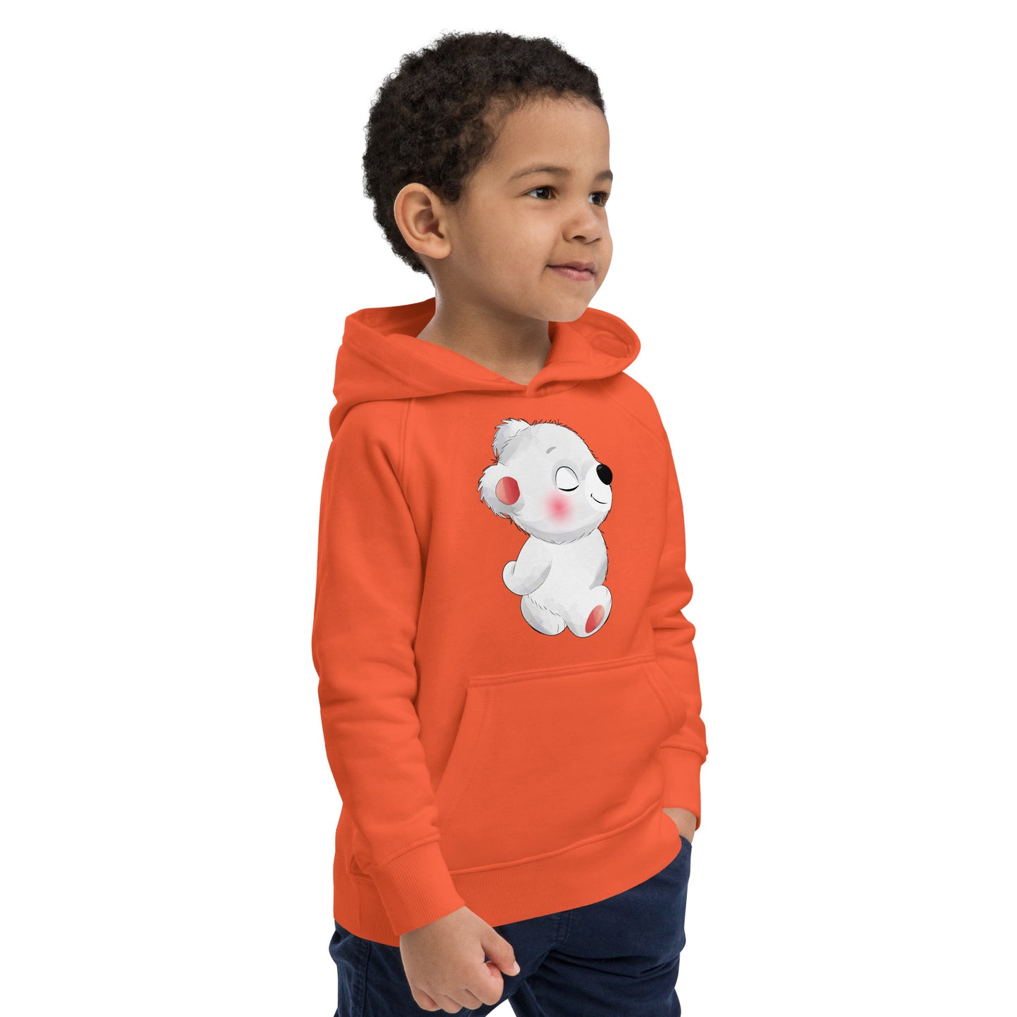 Pretty Polar Bear Hoodie, No. 0017