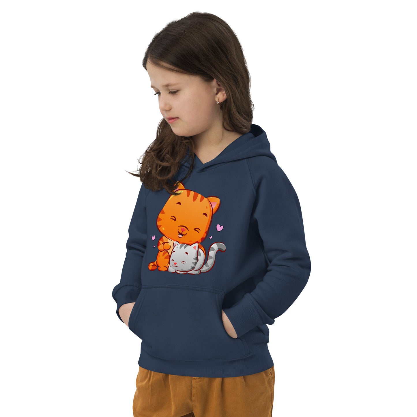 Cute Baby Cats Playing Hoodie, No. 0146