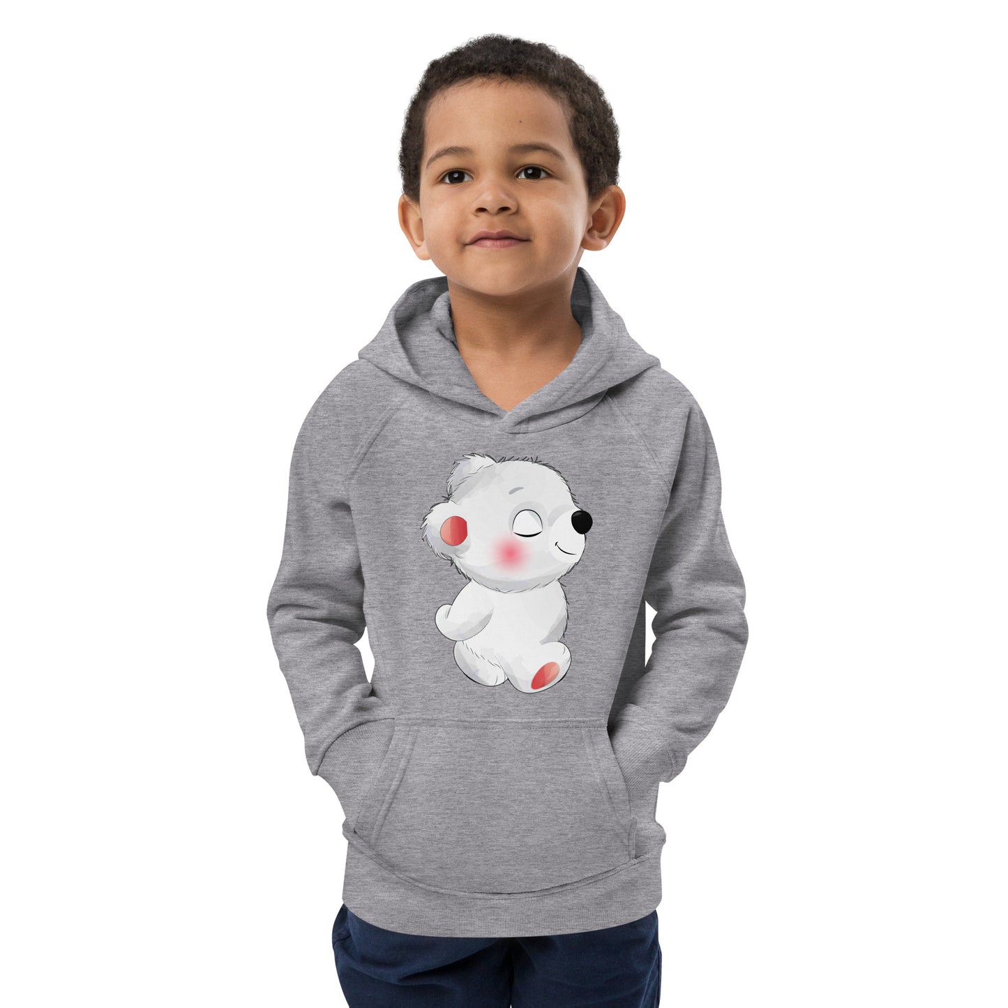 Pretty Polar Bear Hoodie, No. 0017