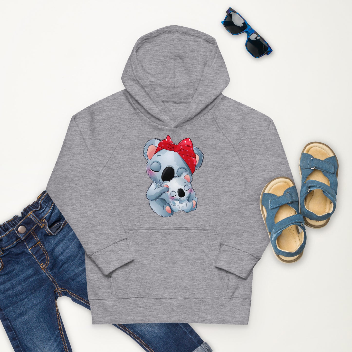 Koala Mother and Baby Hoodie, No. 0025