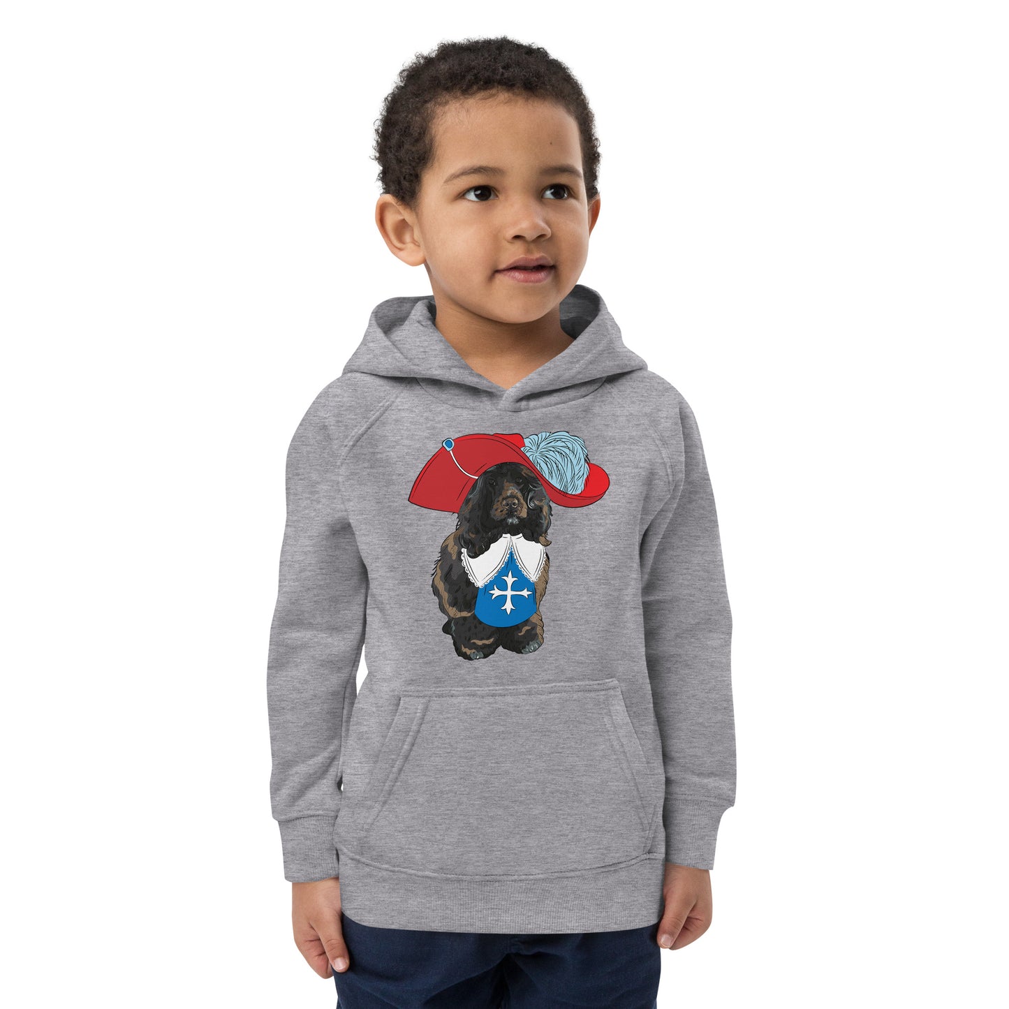 Portuguese Water Dog as Musketeer Hoodie, No. 0559