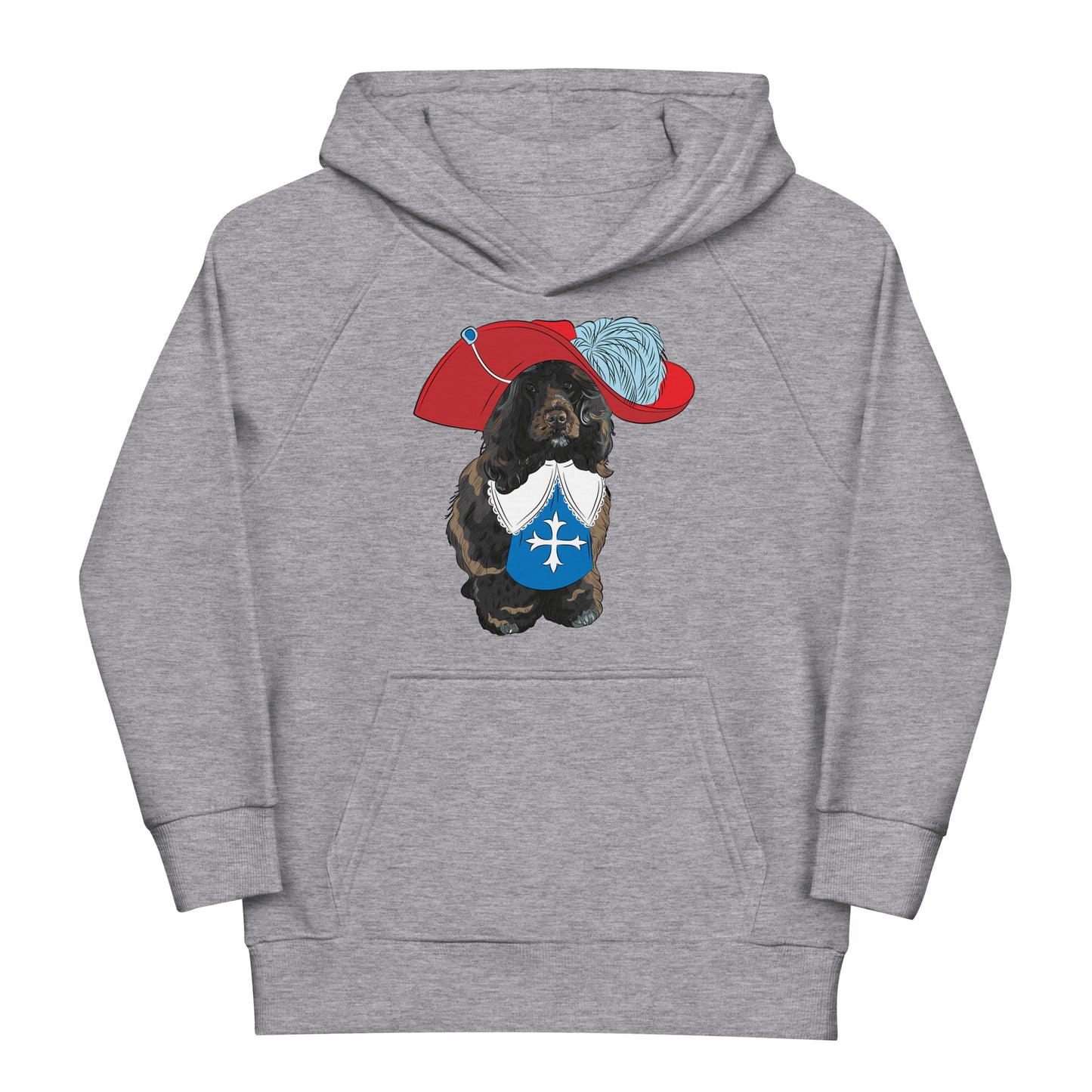 Portuguese Water Dog as Musketeer Hoodie, No. 0559