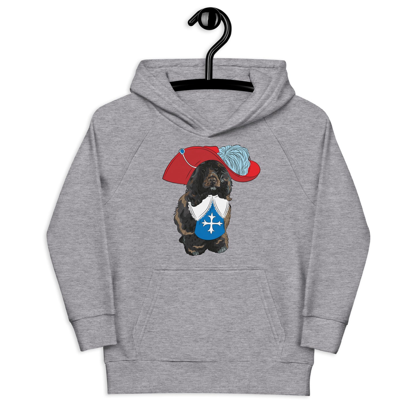 Portuguese Water Dog as Musketeer Hoodie, No. 0559