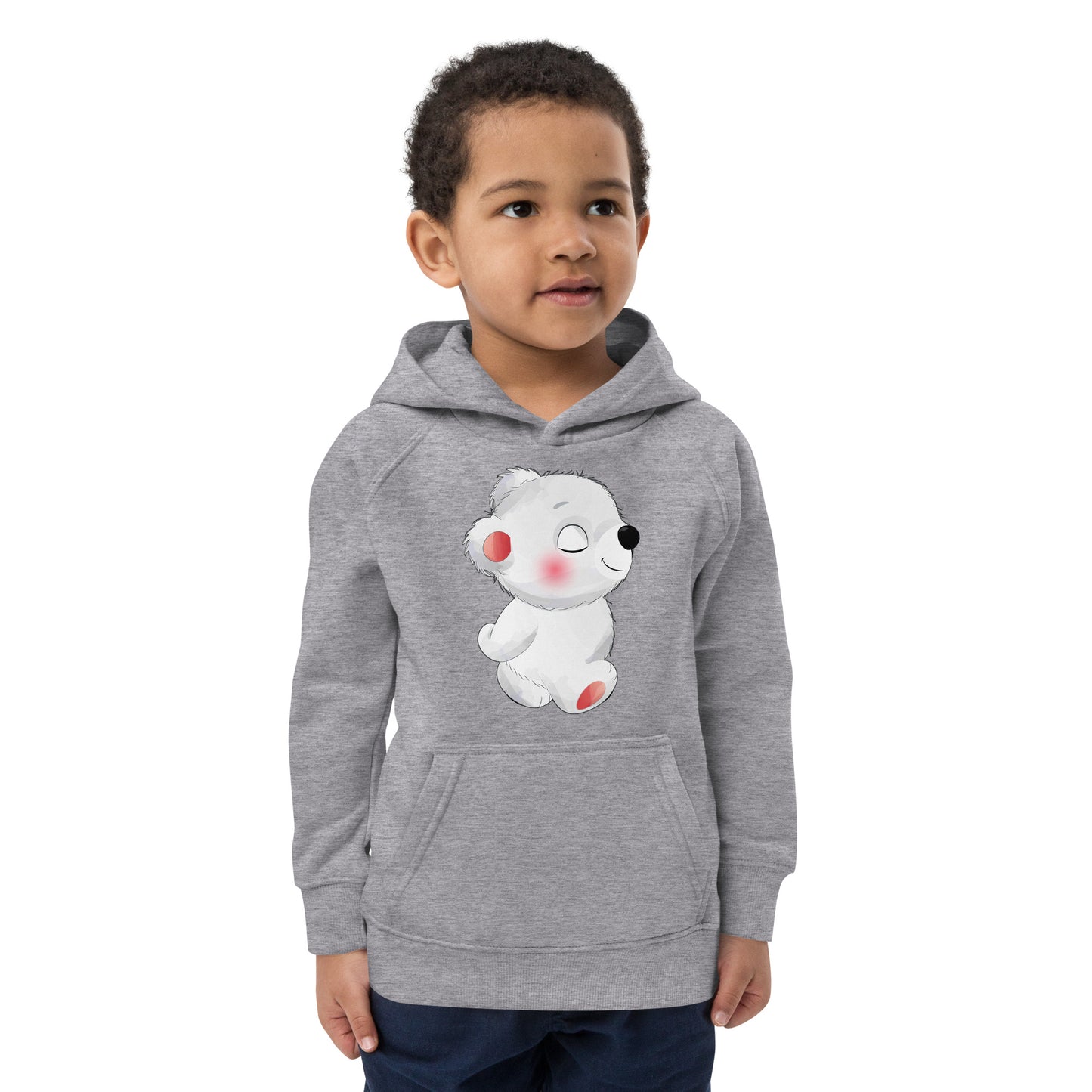 Pretty Polar Bear Hoodie, No. 0017