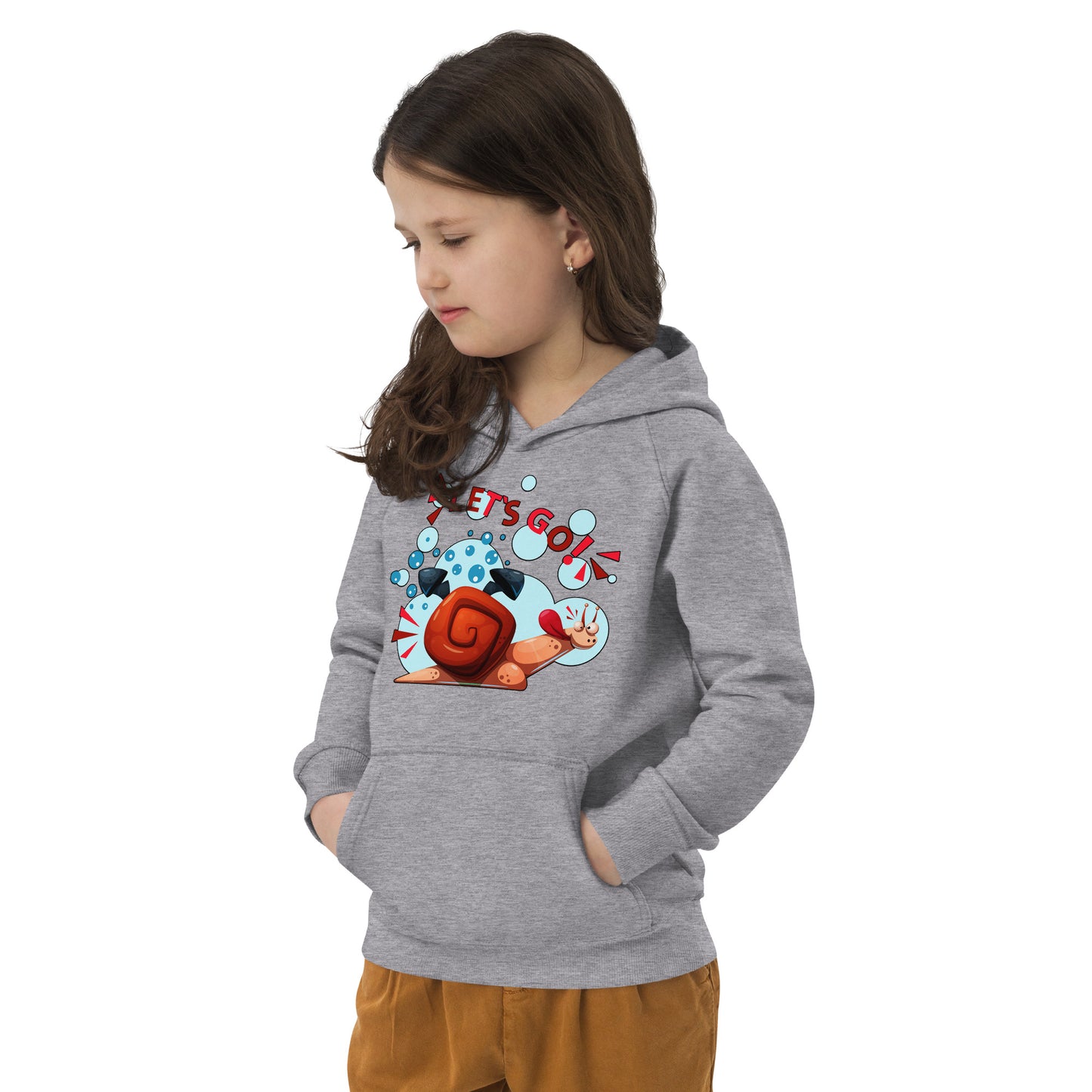 Funny Snail Hoodie, No. 0455