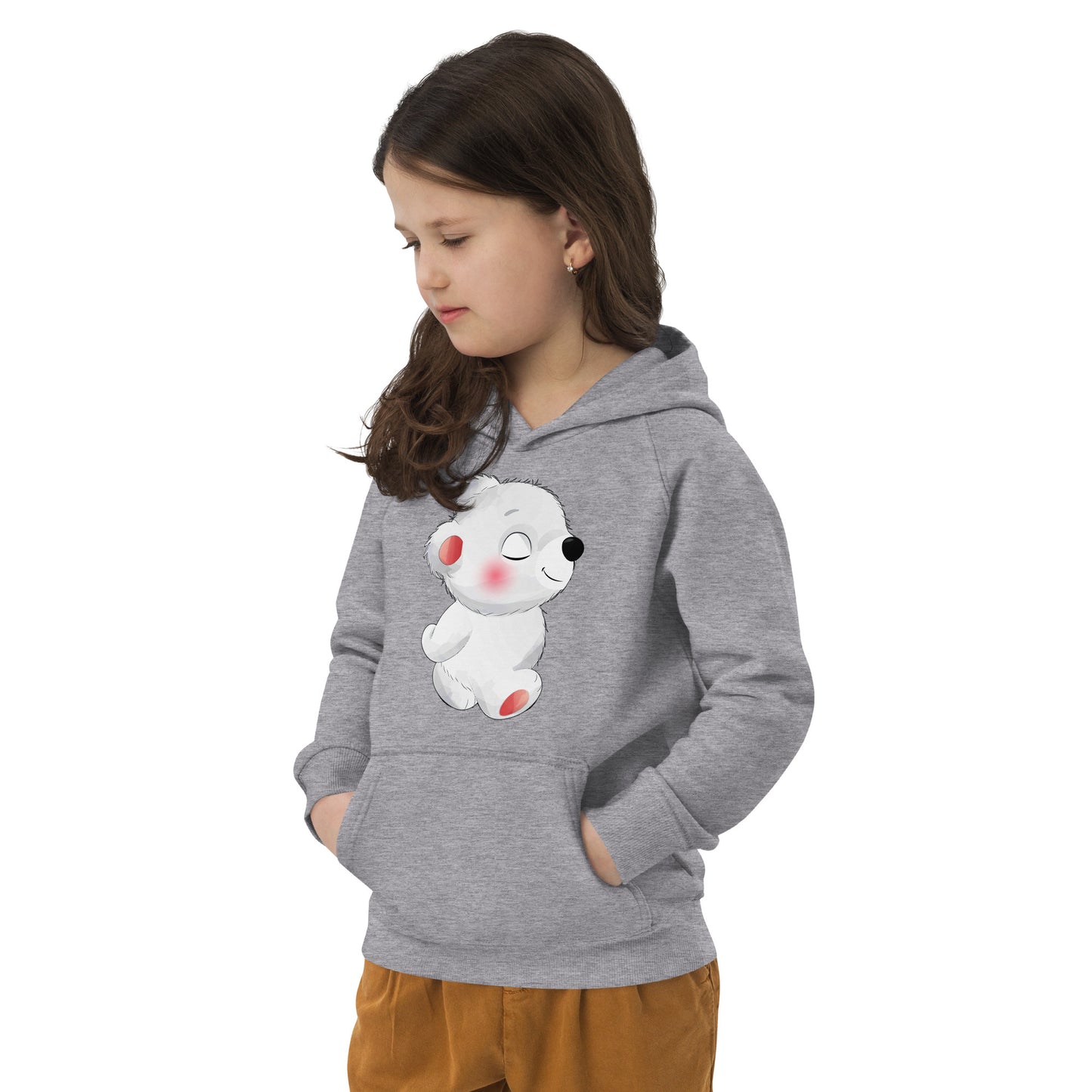 Pretty Polar Bear Hoodie, No. 0017