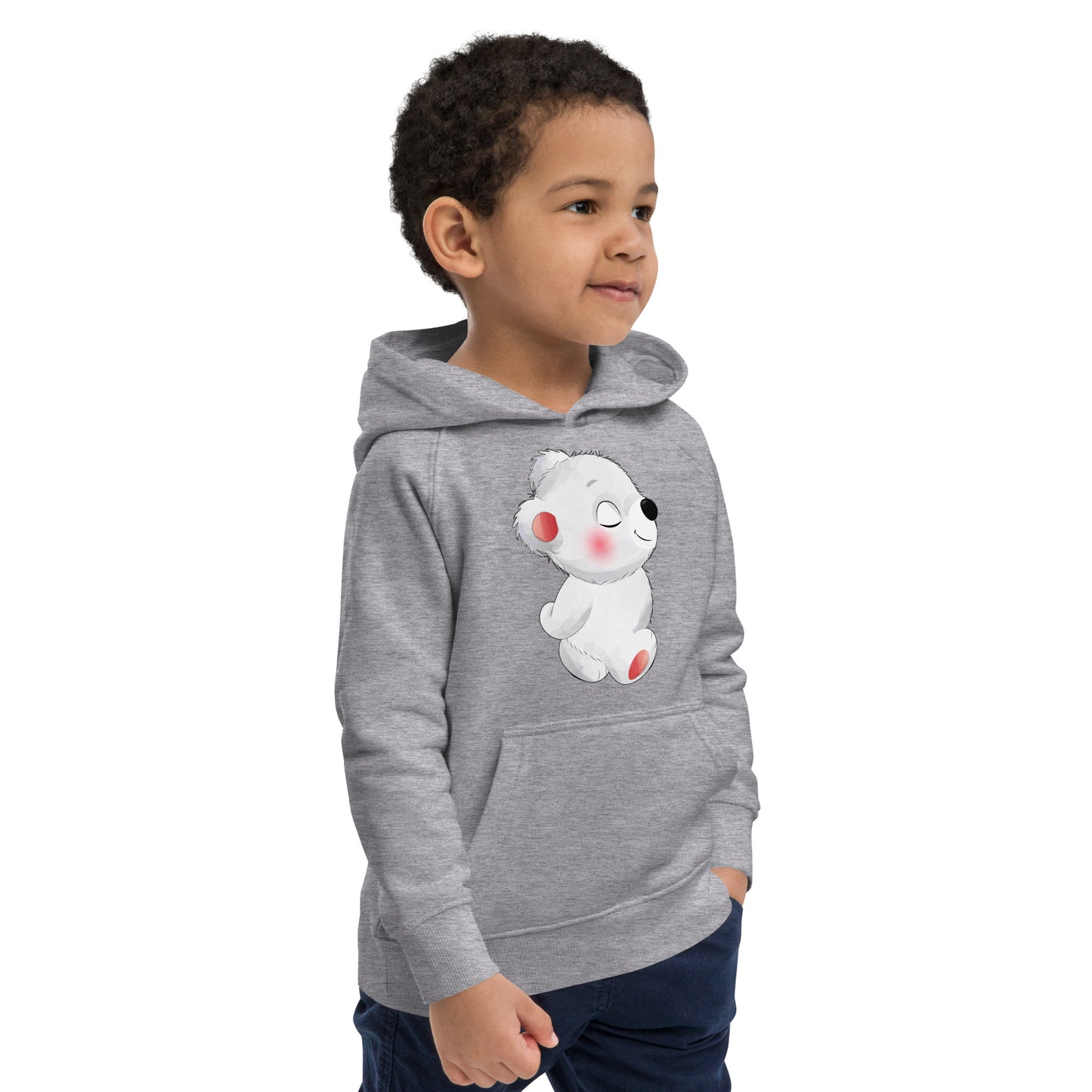 Pretty Polar Bear Hoodie, No. 0017