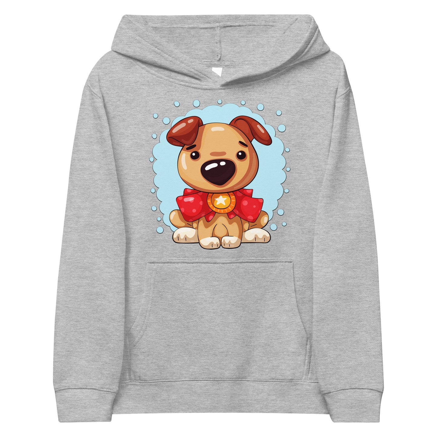 Cute Puppy Dog with Medal Hoodie, No. 0373