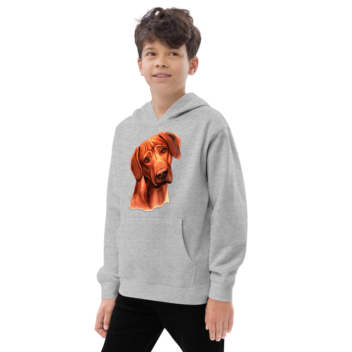 Cool Dog Portrait Hoodie, No. 0577