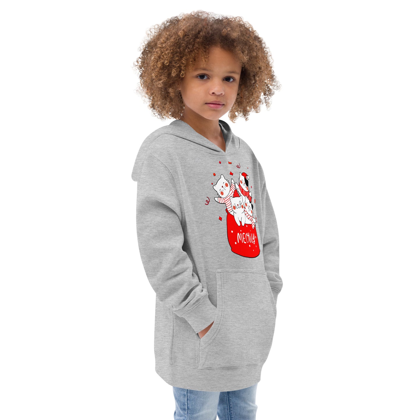 Christmas Cats Hoodie, No. 0002