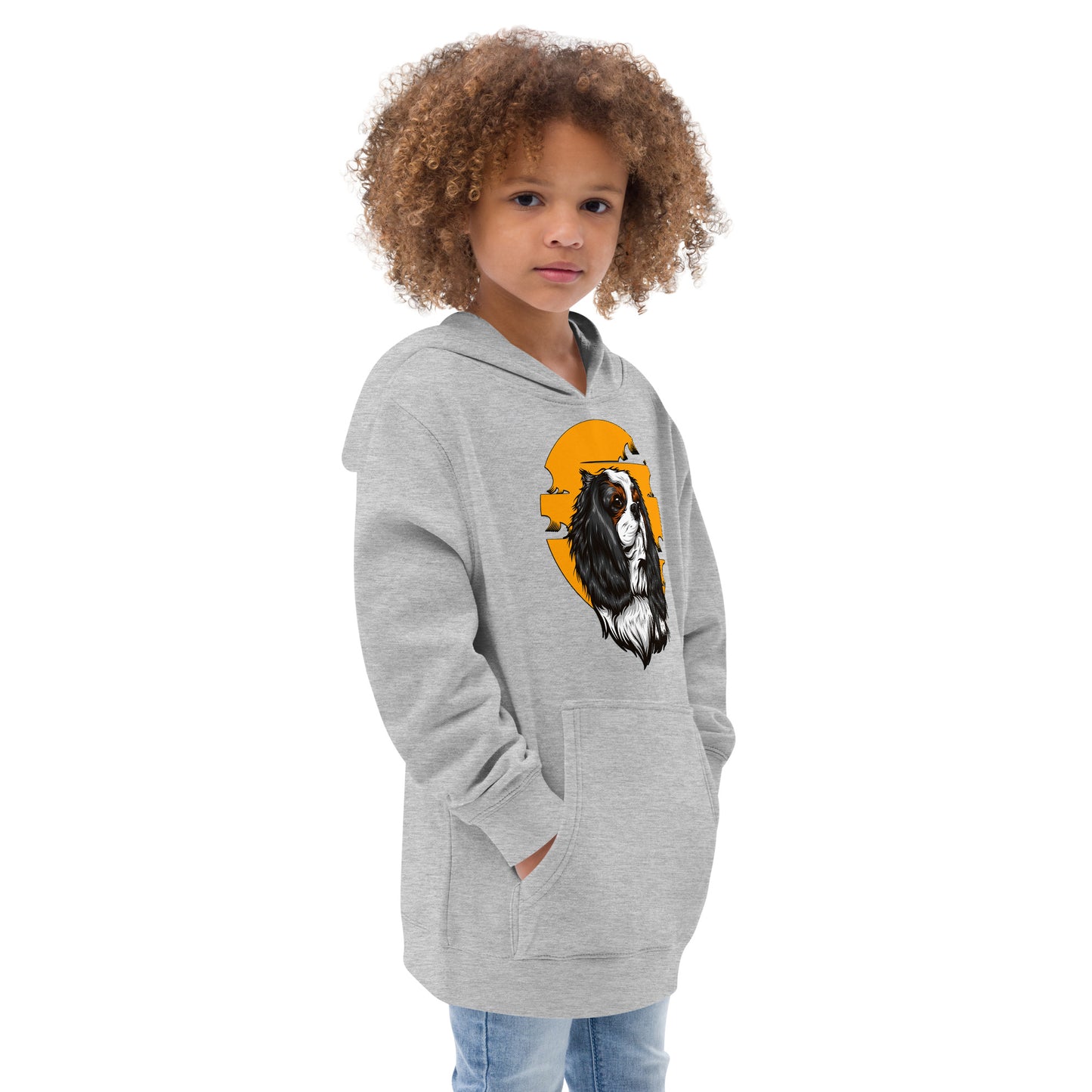 Cool Dog Portrait Hoodie, No. 0123